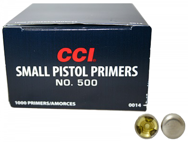 CCI 500 Small Pistol Zündhütchen