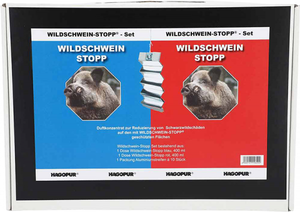 Hagopur Wildschwein-Stopp Set Wildvergrämung