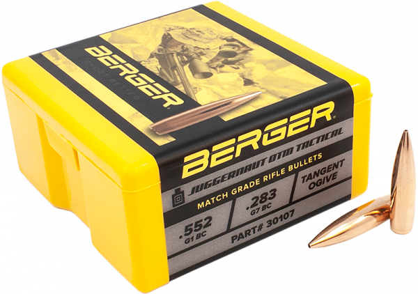 Berger Bullets Juggernaut OTM Tactical Langwaffengeschosse