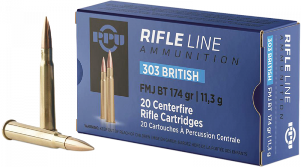Prvi Partizan Rifle Line .303 British BTFMJ 174 grs Büchsenpatronen 1