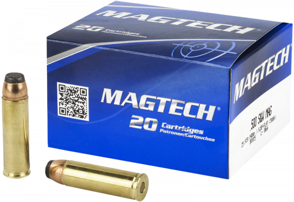 Magtech Standard .500 S&W Mag SJSP Flat 400 grs Revolverpatronen