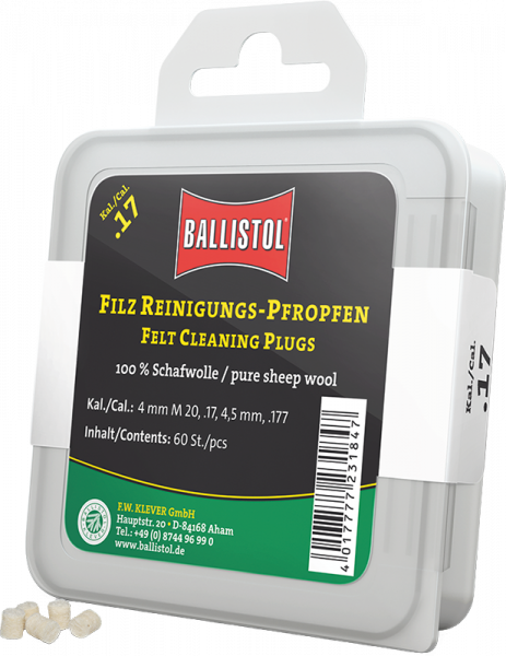 Ballistol Klassik Filzpropfen 1