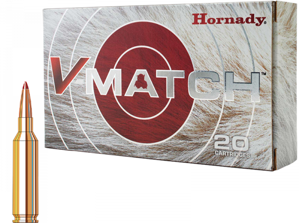 Hornady V-Match 6mm Creedmoor ELD-VT 80 grs Büchsenpatronen