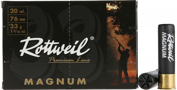 Rottweil Magnum 20/76 33 gr Schrotpatronen 1