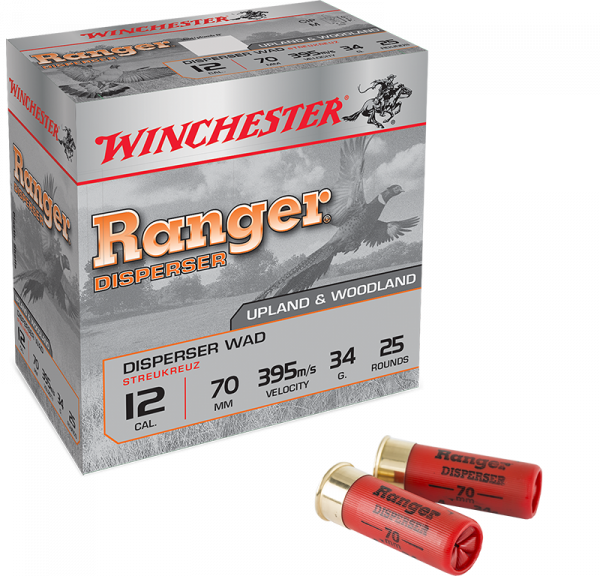 Winchester Ranger Disperser 12/70 34 gr Schrotpatronen 1