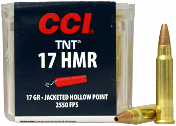 CCI TNT .17 HMR JHP 17 grs Kleinkaliberpatronen