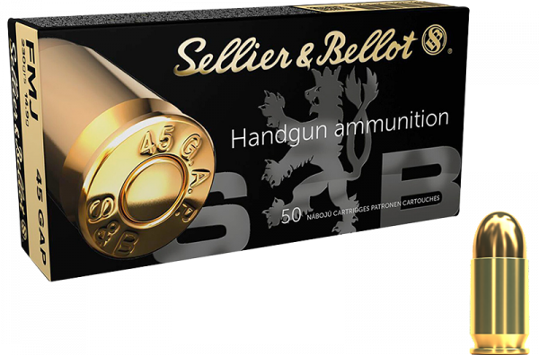 Sellier & Bellot Standard .45 GAP FMJ 230 grs Pistolenpatronen