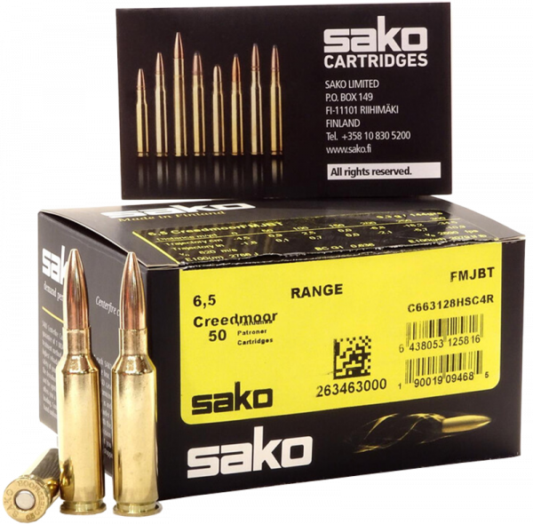 Sako Range 6,5mm Creedmoor Sako Speedhead 144 grs Büchsenpatronen
