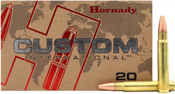 Hornady Custom International 9,3x62 InterLock 286 grs Bchsenpatronen