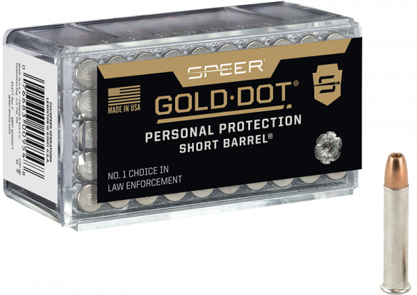 Speer Gold Dot Short Barrel Personal Protection .22 Win Mag Speer Gold Dot HP SB 40 grs Kleinkaliberpatronen