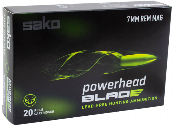Sako Powerhead Blade 7mm Rem Mag 140 grs Büchsenpatronen