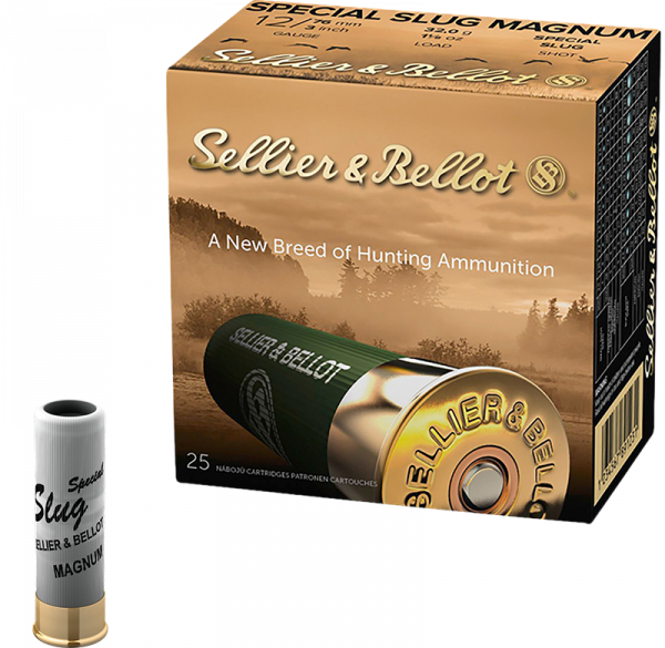 Sellier & Bellot Special Slug Magnum 12/76 32 g Flintenlaufgeschoss