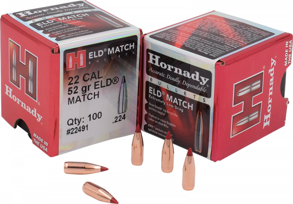 Hornady ELD Match Langwaffengeschosse 1