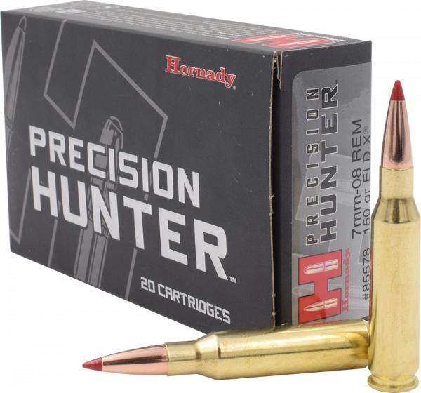 Hornady Precision Hunter 7mm - 08 Rem ELD-X 150 grs Bchsenpatronen